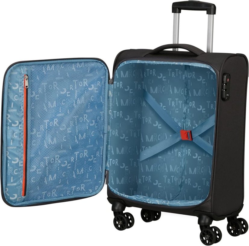 American Tourister Sea Seeker Spinner 55 Charcoal Grey 146674-1175