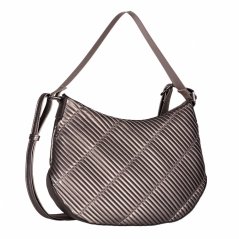 Gabor Finley Cross Bag M 012045 metalická hnědá – elegantní crossbody kabelka