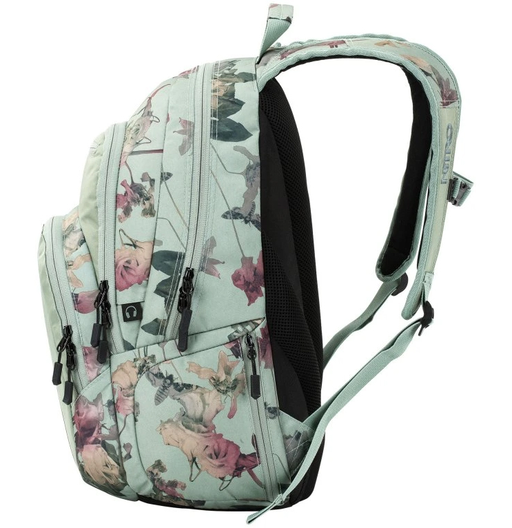 Dívčí batoh NITRO STASH 29 Dead Flower 878011-097 zelený