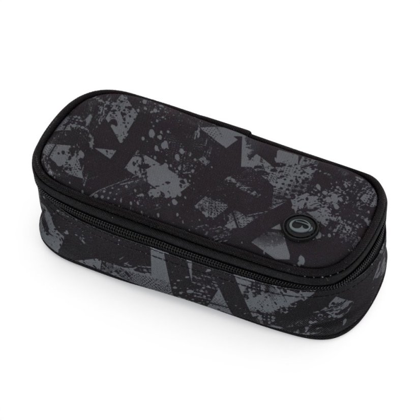 Bagmaster školní set NOMAD 25 B – černo-šedý (batoh + penál)
