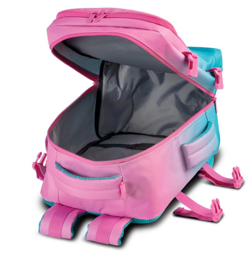 BESTWAY Batoh do letadla 40 x 25 x 20 cm  cabin pro Small 40290-2522 modro/růžový