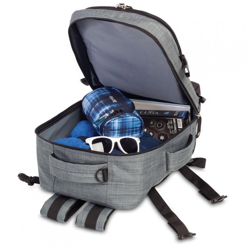 Bestway Cabin pro Small 20 L 40290-2800 šedý batoh do letadla 40 x 25 x 20 cm