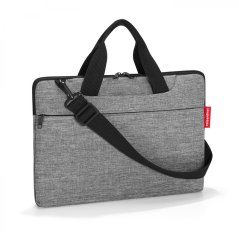 Elegantní taška na notebook 15,6" Reisenthel Netbookbag twist silver MA7052