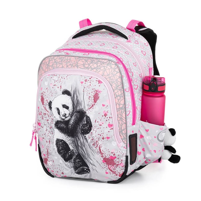 Bagmaster Dívčí školní batoh PANDA BETA 22 B