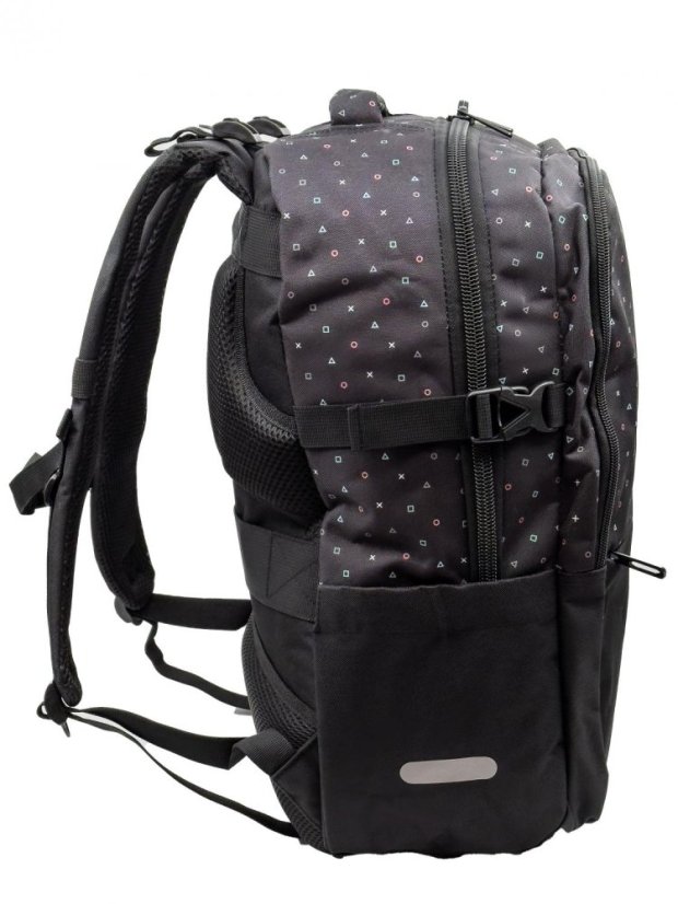 Bestway Cestovní batoh 40330-0198 černý/print 30 L,  49 × 35 × 15 cm