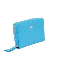 Mini kožená peněženka JOY s RFID ochranou tyrkys 41311-294-045