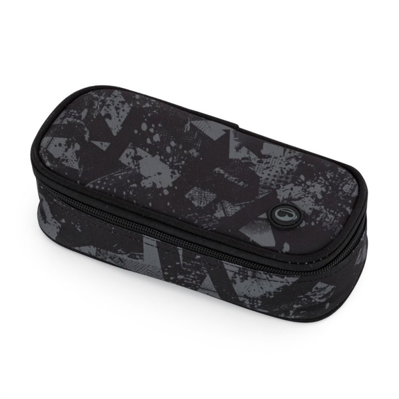Bagmaster školní set NOMAD 25 B – černo-šedý (batoh + penál)