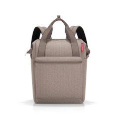 Batoh Reisenthel allrounder R herringbone mokka elegantní dámský městský batoh JR6054