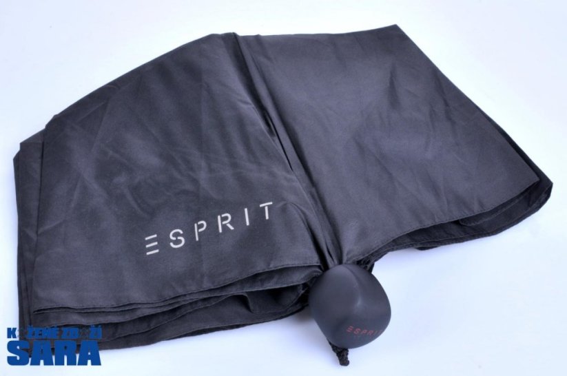 Esprit deštník skládací Mini Basic black 50767 - černý