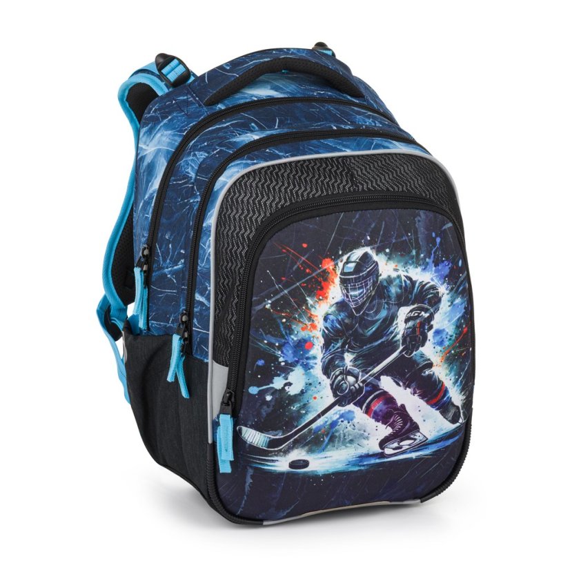 Bagmaster Hokejista Beta 26 D - odlehčený školní batoh pro prvňáčka