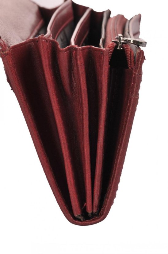 Cosset Dámská kožená peněženka KOMODO BORDEAUX