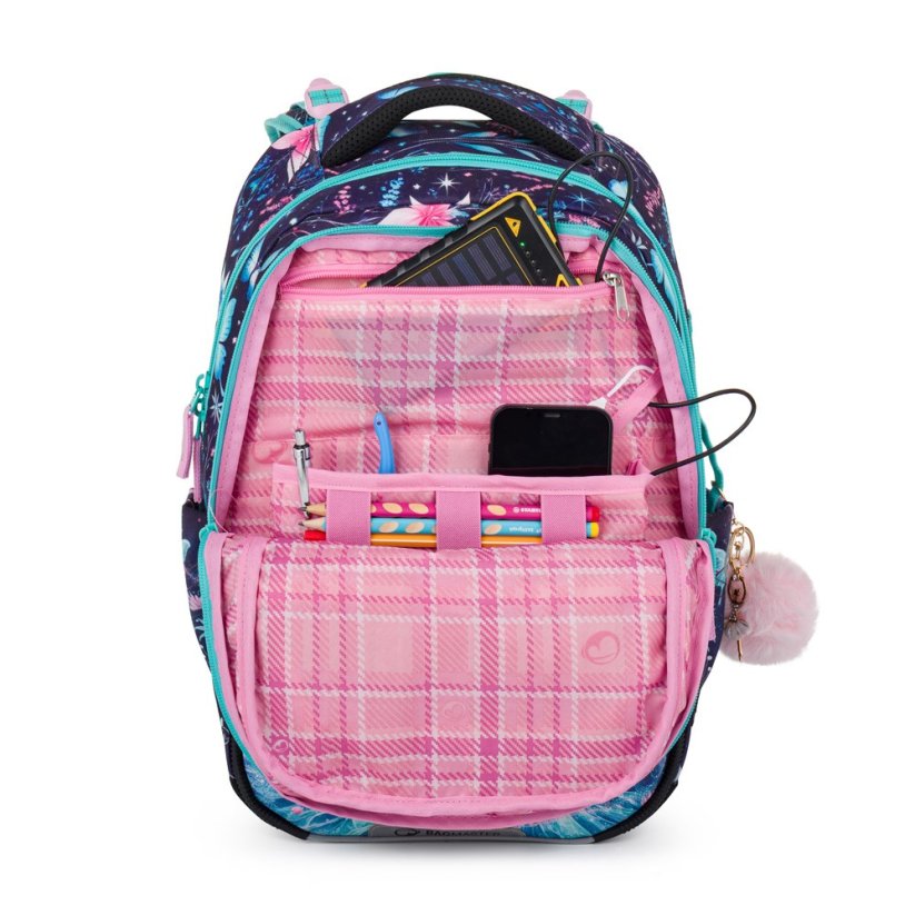 Bagmaster Malý školní set BETA 26 A Víla - batoh + penál + sáček na tělocvik