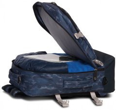 Batoh do letadla Bestway Cabin Pro Print 40 l Flowers blue 40252-5036