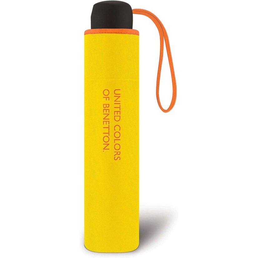 Benetton Deštník skládací Super Mini golden ceream 56295 žlutý
