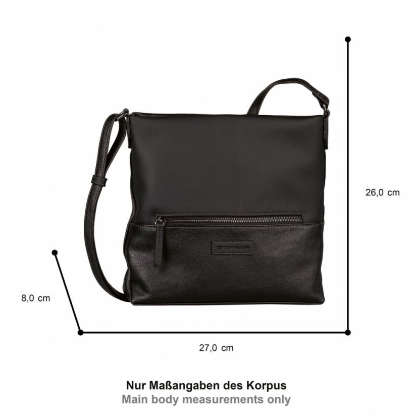 Tom Tailor Crossbody kabelka Gia cross bag M černá, 10894