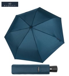 Buddy Duo crystal blue - plně automatický skládací deštník 744363006BU modrý