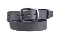 Dámský kožený opasek Penny Belts 4750 tmavě šedý
