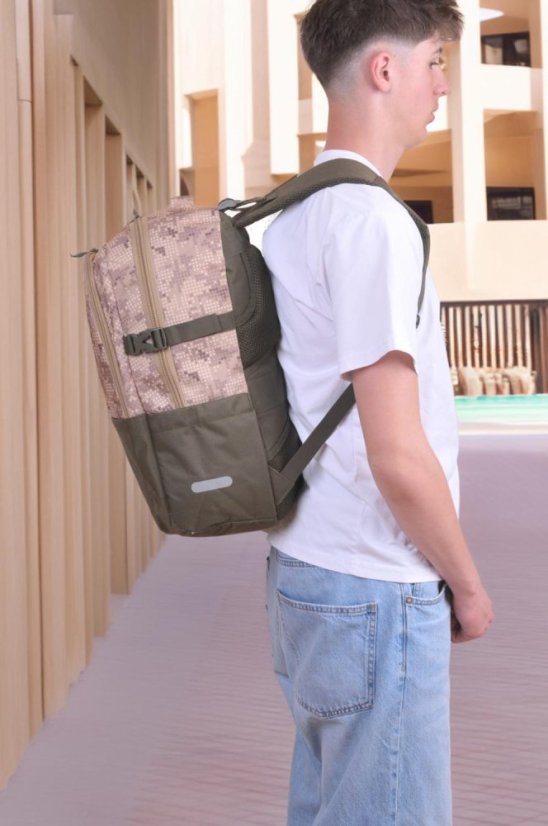 Bestway Cestovní batoh 40330-2600 olivová 30 L, 49 × 35 × 15 cm