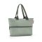 Elegantní nákupní taška na zip Reisenthel shopper e1 twist sage RJ5048