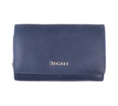 Segali Dámská kožená peněženka SG-7074 tmavě modrá