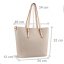 Dámská kabelka Ella Shopper L 49362550 béžová