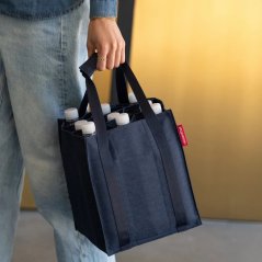Reisenthel Bottlebag Twist Navy ZJ4129 – nákupní taška na 9 lahví
