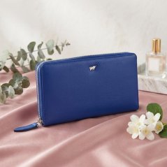 Dámská kožená peněženka Braun Büffel JOY s RFID ochranou – Indigo Violet (modrá) 41355-294-046
