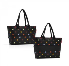 Elegantní nákupní kabelka na zip  Reisenthel shopper e1 dots RJ7009