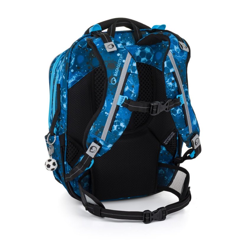 Bagmaster Malý školní set pro prvňáčky Fotbal BETA 26 C (batoh + penál + sáček na tělocvik)