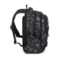 Bagmaster školní  batoh NOMAD 25 B – černo-šedý