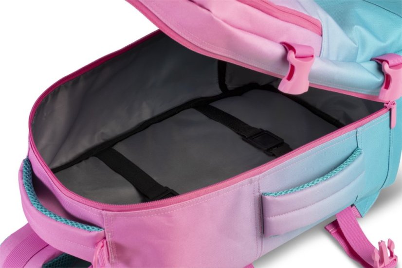 BESTWAY Batoh do letadla 40 x 25 x 20 cm  cabin pro Small 40290-2522 modro/růžový