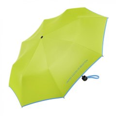 Dámský skládací deštník Benetton Super Mini acid lime 56281