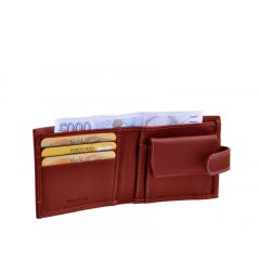 Giglio leather Kožená peněženka ART-145 červená