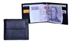 Arwel pánská kožená dolarka 519-2908 černá