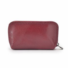 Dámská kožená klíčenka Cosset 4475 KOMODO Bordeaux