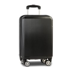Worlpack cestovní kufr Bergen 55x35x22 cm – odolné kabinové zavazadlo 10502-001-BLACK