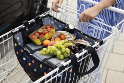 Nákupní taška do nákupního košíku easyshoppingbag dots UJ7009