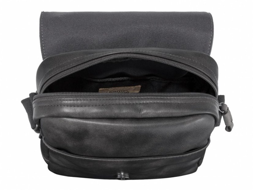 Camel Active taška přes rameno LAOS FLAP BAG S 1049 tmavě šedá