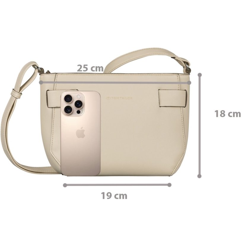 Tom Tailor kabelka Piage cross bag S 010975 béžová