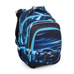 Bagmaster Školní batoh pro prvňáčky BETA 25 B - auto