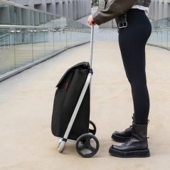 Nákupní taška na kolečkách Reisenthel Shopping Trolley Black 45 l