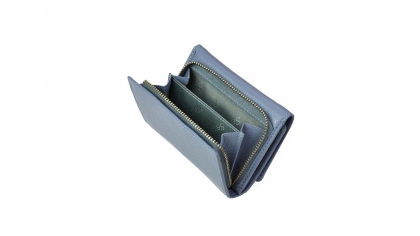 Dámská kožená malá peněženka SEGALI 7106 B lavender