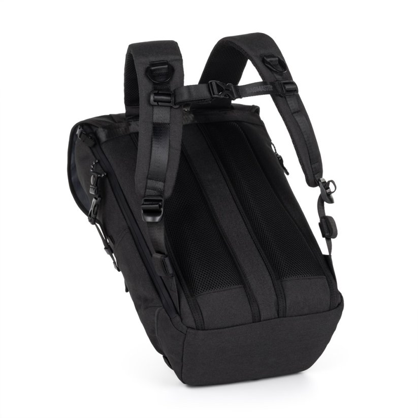 Batoh na notebook Bagmaster MESSENGER 24 A – černý