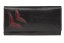 Dámská kožená peněženka Lagen 6011/T Black/Red