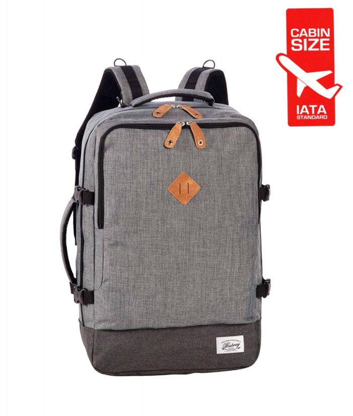 BestWay cestovní batoh CABIN PRO RETRO 40223-1700 světle šedý 40 L