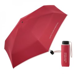 Deštník skládací Benetton Ultra Mini Flat virtual pink 56487 červeno/růžový