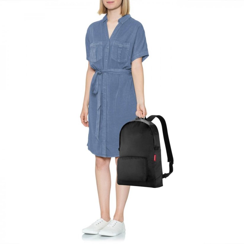 Skládací batoh Reisenthel Mini Maxi rucksack black AP7003