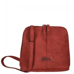 Dámská crossbody kabelka Enrico Benetti Kensi 66698-017 červená