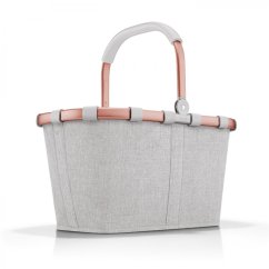 Carrybag frame twist Sky rose moderní nákupní košík BK1036