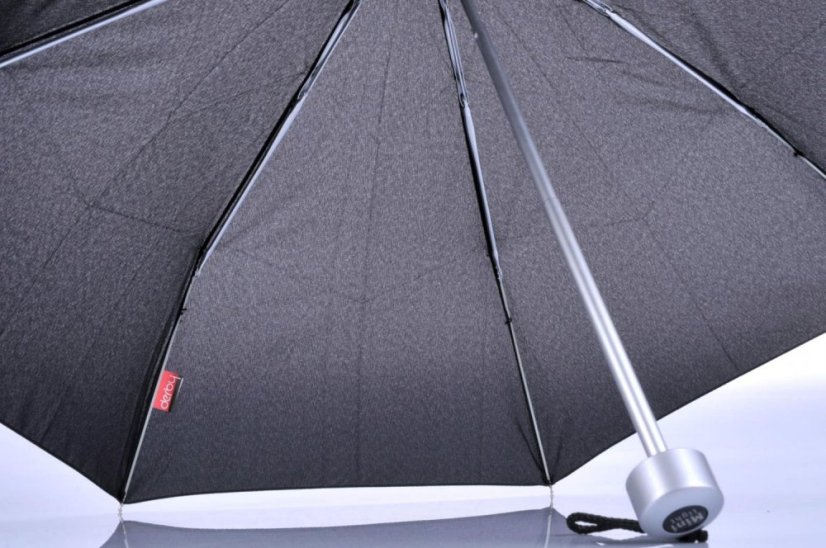 Derby Skládací odlehčený černý deštník Mini Light uni 722166CZ